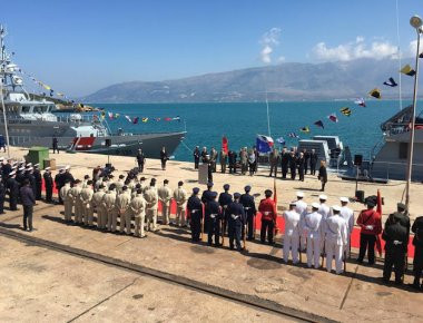 Αλβανία: Απέπλευσε το τρίτο πολεμικό πλοίο για περιπολίες στο Αιγαίο